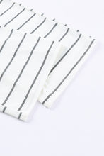 Load image into Gallery viewer, Striped Print Long Sleeve and Pants Pajamas Set
