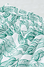 Load image into Gallery viewer, Green Boho Floral Sleeveless Wide Leg Pocket Pants Set
