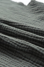 Load image into Gallery viewer, Gray Crinkled Texture Tee and Jogger Pants Set
