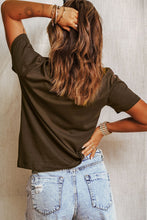 Load image into Gallery viewer, Brown WILD FREE Animal Graphic Tee
