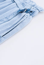 Load image into Gallery viewer, High Waist Pocketed Wide Leg Tencel Jeans
