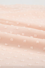 Load image into Gallery viewer, Apricot Flutter Sleeves Sheer Textured Babydoll Top
