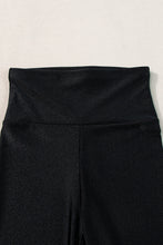 Load image into Gallery viewer, Black High Rise Tight Leggings with Waist Cincher
