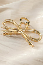 Load image into Gallery viewer, Gold Bowknot Shape Claw Clip
