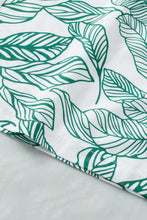 Load image into Gallery viewer, Green Boho Floral Sleeveless Wide Leg Pocket Pants Set
