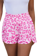 Load image into Gallery viewer, Multicolor Geometric High Waisted Athletic Shorts
