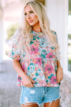 Load image into Gallery viewer, Multicolor Floral Print High Waist Sleeveless Maxi Dress
