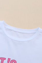 Load image into Gallery viewer, White Lets Go Girls Western Graphic Tee

