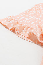 Load image into Gallery viewer, Pink Cheetah Print Tiered Ruffled Plus Size Dress
