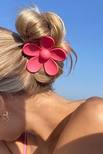 Load image into Gallery viewer, Rose Flower Hair Claw Clip
