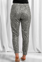 Load image into Gallery viewer, Black Breezy Leopard Joggers
