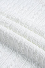 Load image into Gallery viewer, Light Blue Textured Color Block Loose Fit T Shirt
