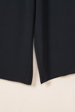 Load image into Gallery viewer, Black Smocked Sleeveless Wide Leg Jumpsuit with Pockets
