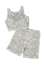 Load image into Gallery viewer, Apricot Active Leopard Tank and High Waist Shorts Set
