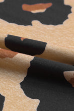 Load image into Gallery viewer, Leopard Plus Size Round Neck Boyfriend T Shirt
