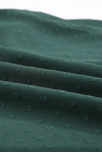 Load image into Gallery viewer, Green Tiered Sleeve Frilled Neck Dotted Top
