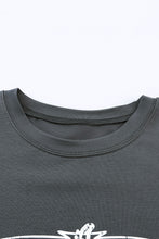 Load image into Gallery viewer, Pink Guitar Slogan Letter Graphic Print Oversized T Shirt
