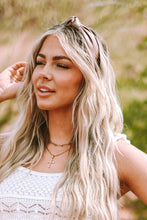 Load image into Gallery viewer, Brown Solid PU Leather Knotted Hair Band
