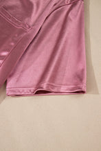 Load image into Gallery viewer, Apricot Chest Pocket Loose Fit Short Sleeve T Shirt
