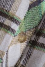 Load image into Gallery viewer, Green Plaid Shacket with Pocket
