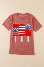 Load image into Gallery viewer, Patriotic Popsicles Short Sleeve Tee
