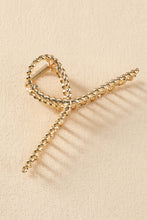 Load image into Gallery viewer, Gold Twist Large Alloy Hair Clip
