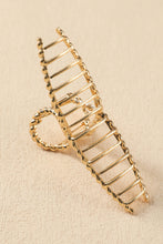 Load image into Gallery viewer, Gold Twist Large Alloy Hair Clip
