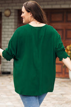 Load image into Gallery viewer, Pink Smocked Wrist Shift Top
