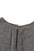 Load image into Gallery viewer, Beige Ribbed Elastic Waist Romper
