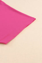 Load image into Gallery viewer, Black Asymmetric Criss Cross One Shoulder T Shirt
