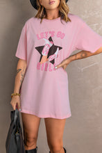Load image into Gallery viewer, White Lets Go Girls Western Graphic Tee

