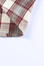 Load image into Gallery viewer, Plaid Corduroy Patchwork Shacket
