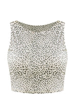 Load image into Gallery viewer, Apricot Active Leopard Tank and High Waist Shorts Set
