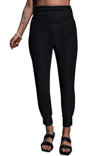 Load image into Gallery viewer, Black Plus Size High Waist Pocketed Skinny Pants
