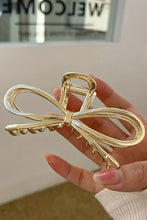 Load image into Gallery viewer, Gold Bowknot Shape Claw Clip
