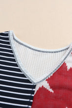 Load image into Gallery viewer, Red American Flag Stars and Stripes Tank Top
