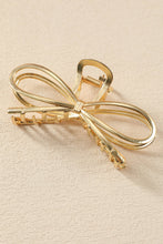 Load image into Gallery viewer, Gold Bowknot Shape Claw Clip
