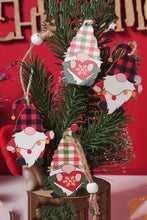 Load image into Gallery viewer, Plaid Christmas Pendant Quad 12PC Set
