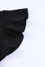 Load image into Gallery viewer, Green Ruffled Sleeve Wrap V Neck Midi Dress
