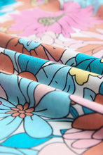 Load image into Gallery viewer, Sky Blue Pocket Short Sleeve Drawstring Lounge Set
