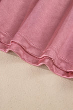 Load image into Gallery viewer, Apricot Chest Pocket Loose Fit Short Sleeve T Shirt
