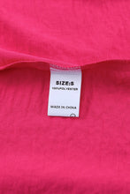 Load image into Gallery viewer, Pink Smocked Wrist Shift Top
