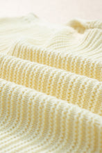 Load image into Gallery viewer, White Flower Crochet Round Neck Knitted Top
