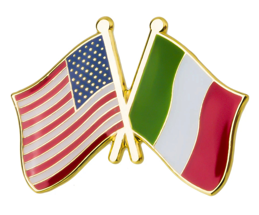 Italy/Usa pin